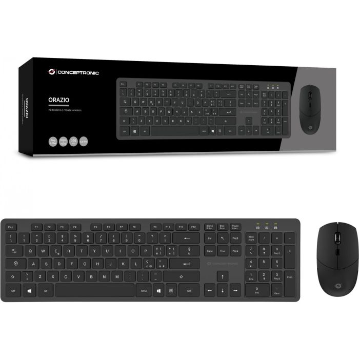 CONCEPTRONIC Wireless Keyboard+Mouse.Layout italienisch sw 3 CONCEPTRONIC Wireless Keyboard+Mouse.Layout italienisch sw 3