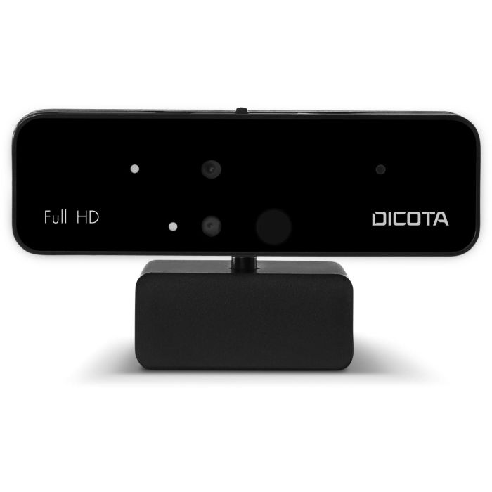 Dicota Webcam PRO Reconocimiento Facial Windows Hello Full HD 1080p Micrófono Omnidireccional Plug & Play con Cubierta de Privacidad 0 Dicota Webcam PRO Reconocimiento Facial Windows Hello Full HD 1080p Micrófono Omnidireccional Plug & Play con Cubierta de Privacidad 0