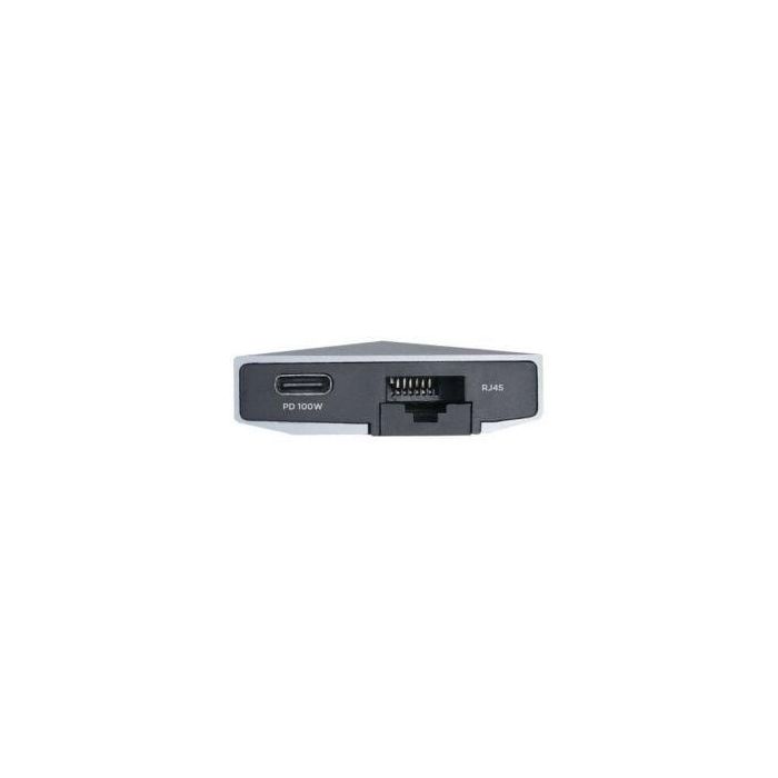 Aisens Dock Station USB-C 9 en 1 con HDMI, RJ45, 3 USB, PD 100W, Audio, SD, Micro SD - Gris 3 Aisens Dock Station USB-C 9 en 1 con HDMI, RJ45, 3 USB, PD 100W, Audio, SD, Micro SD - Gris 3