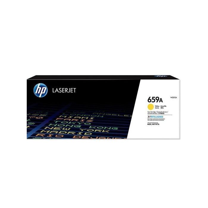 Hp Toner Amarillo Laserjet Enterprise Mfp M776Dn, Flow M776Zs, M776X, M856Dn, M856X - 659A Hp Toner Amarillo Laserjet Enterprise Mfp M776Dn, Flow M776Zs, M776X, M856Dn, M856X - 659A