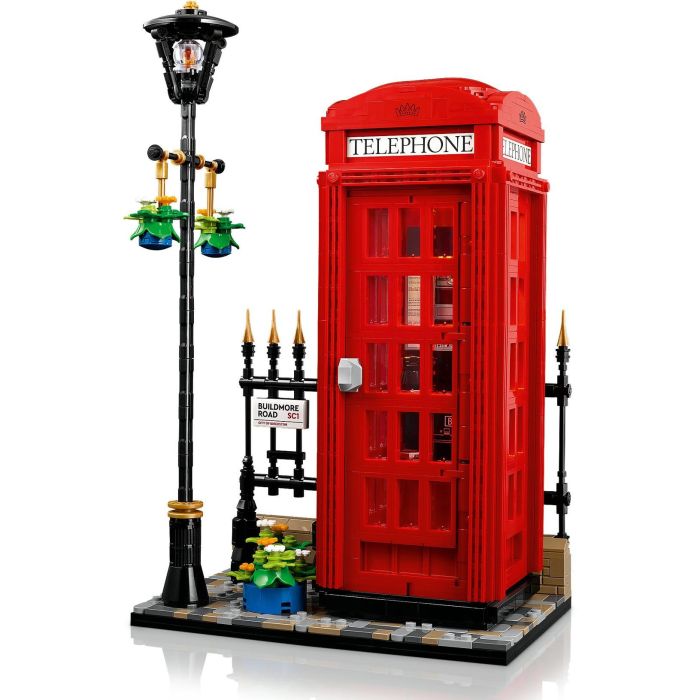 LEGO 21347 Cabina Telefónica de Londres - Decoración del hogar para anglófilos | Set de Construcción para Adultos 3