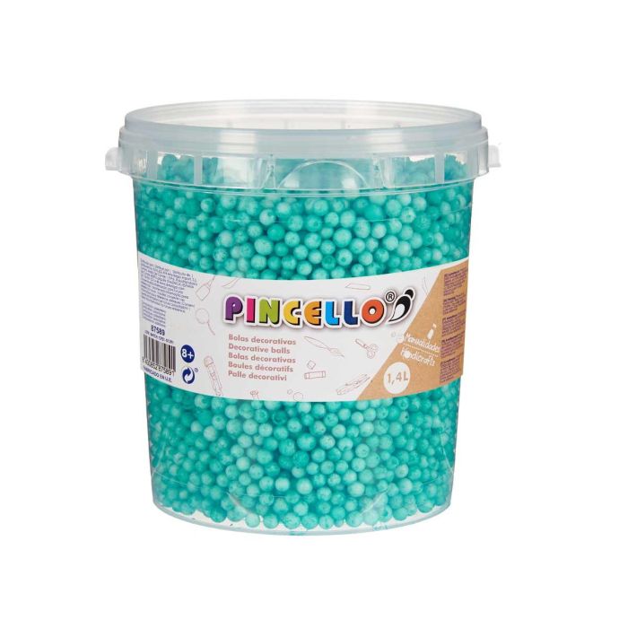 Bote Bolas Poliespan Verde Pincello 13X14CM (6 Unidades) 1 Bote Bolas Poliespan Verde Pincello 13X14CM (6 Unidades) 1