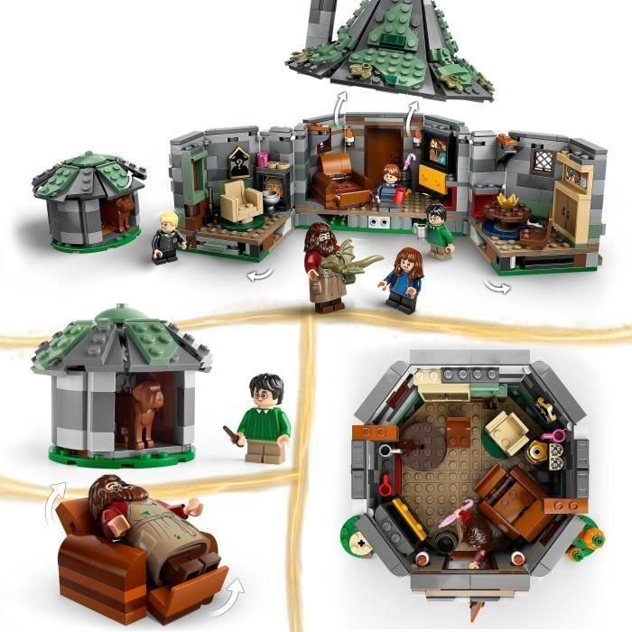 LEGO 76428 Harry Potter La Cabaña de Hagrid: Una Visita Inesperada, Juguete de Fantasía 2 LEGO 76428 Harry Potter La Cabaña de Hagrid: Una Visita Inesperada, Juguete de Fantasía 2