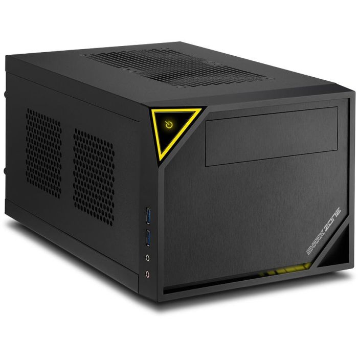 SHARKOON Shark Zone C10 Mini-ITX Caja de PC Negra 1
