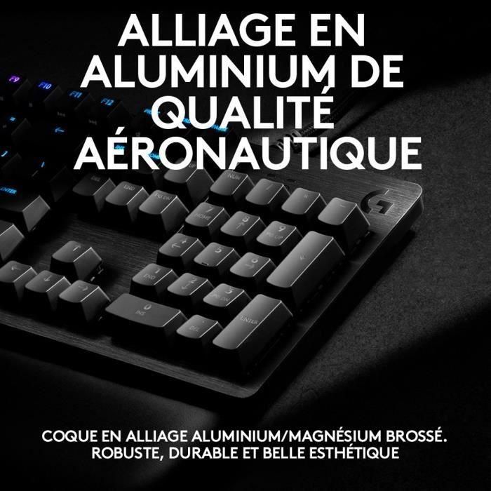 Logitech G - Teclado para juegos - G513 Mecánico - LIGHTSYNC RGB con interruptores GX Brown - Carbono 4 Logitech G - Teclado para juegos - G513 Mecánico - LIGHTSYNC RGB con interruptores GX Brown - Carbono 4