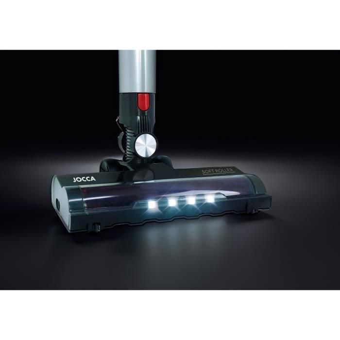 Jocca JOC8435253580832 Aspiradora vertical inalámbrica con pantalla táctil, 8000 Pa, 55 minutos, 0,7 L, Gris 2