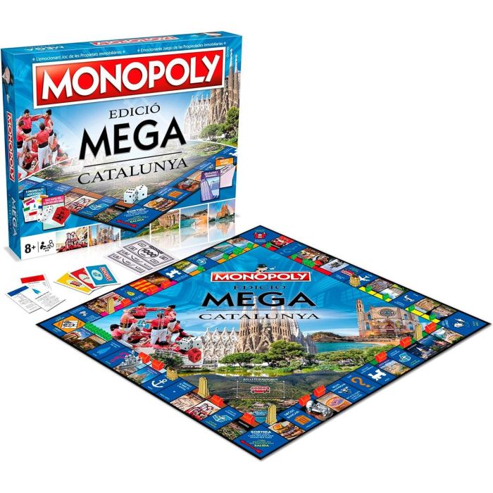 Monopoly Mega Cataluña B6602 Hasbro Gaming