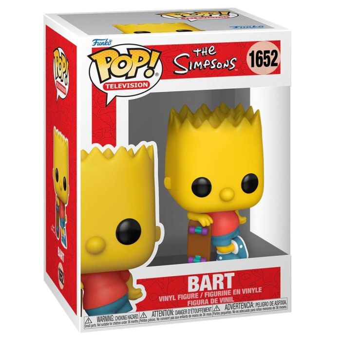 FUNKO Figura POP The Simpsons Bart de Vinilo 9cm 1