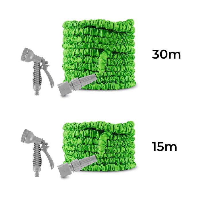 Manguera de Jardín Extensible Hoostend InnovaGoods 15 m 2 Manguera de Jardín Extensible Hoostend InnovaGoods 15 m 2