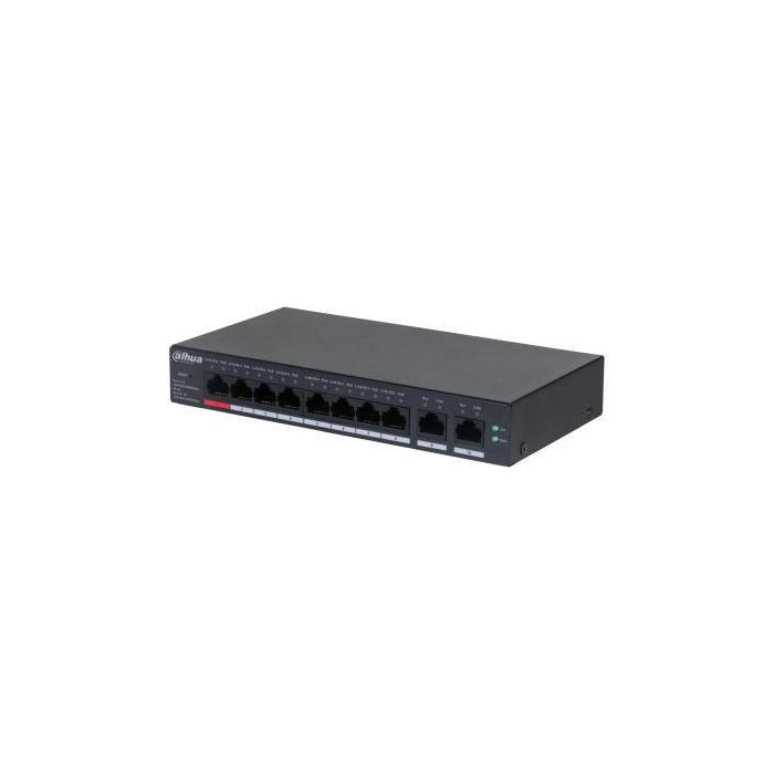 Dahua Technology DH-CS4010-8GT-110 switch Gestionado L2 Gigabit Ethernet (10/100/1000) Energía sobre Ethernet (PoE) Negro Dahua Technology DH-CS4010-8GT-110 switch Gestionado L2 Gigabit Ethernet (10/100/1000) Energía sobre Ethernet (PoE) Negro