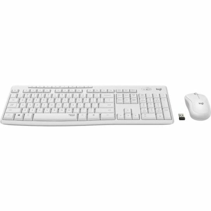 Teclado y Ratón Logitech MK295 Blanco Qwerty Italiano 13