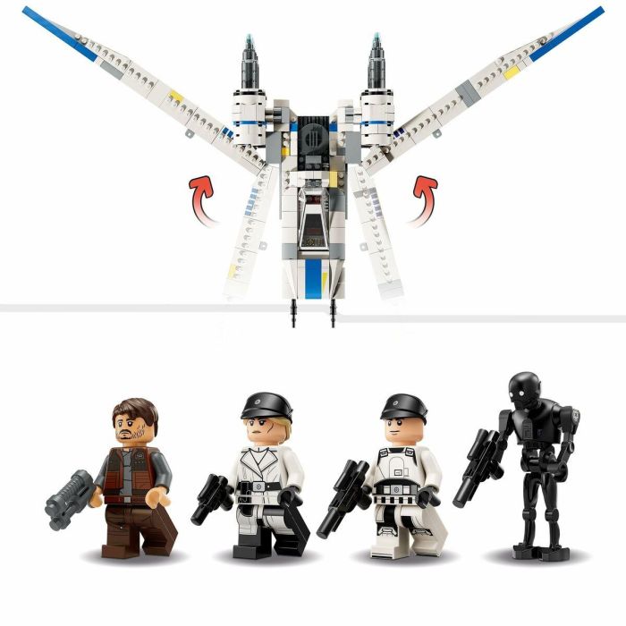 LEGO 75399 Star Wars Caza estelar Ala-U Alianza Rebelde Andor Set de Construcción Niños 8+ años 11 LEGO 75399 Star Wars Caza estelar Ala-U Alianza Rebelde Andor Set de Construcción Niños 8+ años 11