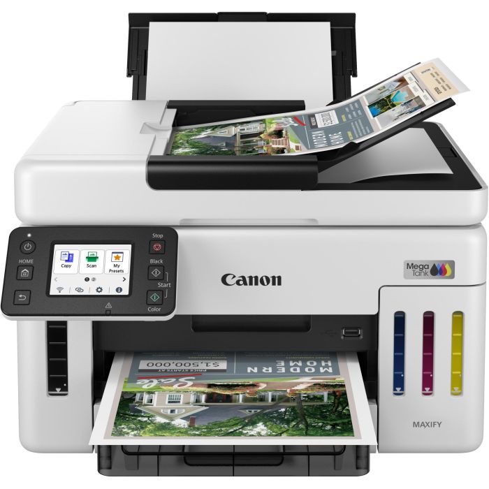 Canon MAXIFY GX6150 Multifunción Inyección Tinta Color MegaTank ADF Dúplex Wi-Fi 3 Canon MAXIFY GX6150 Multifunción Inyección Tinta Color MegaTank ADF Dúplex Wi-Fi 3