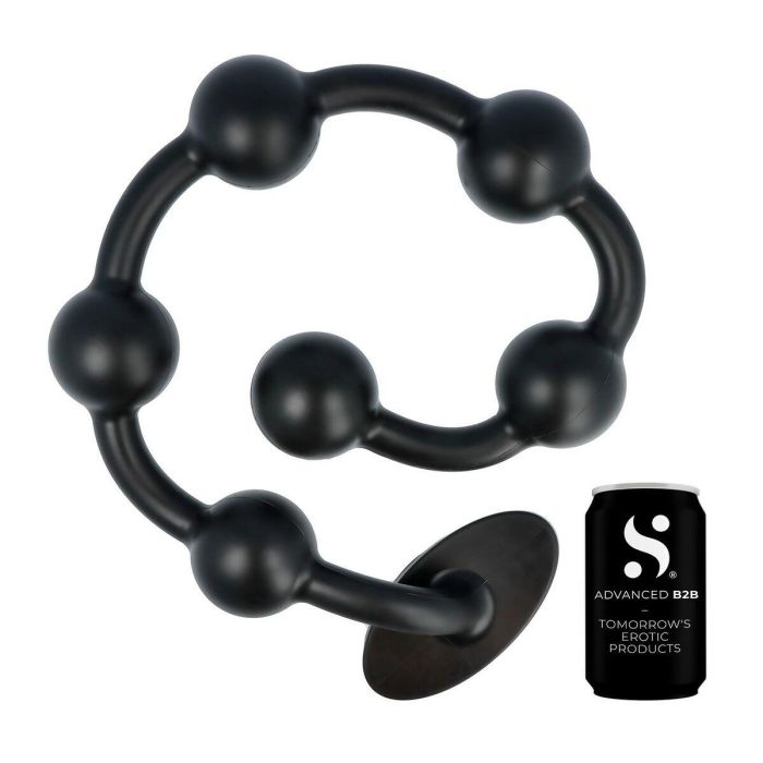 Bolas Anales Virgite Silicona Negro 2 Bolas Anales Virgite Silicona Negro 2