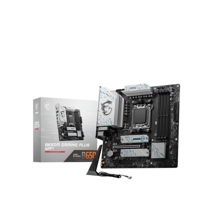 MSI Placa Base B650M Gaming Plus mATX AMD B650 Socket AM5