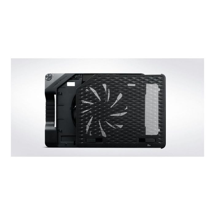 Cooler Master NotePal Ergostand III Base Refrigeradora Portátil 17", Ventilador 23cm 72CFM, USB 2.0 Hub 4 Puertos, Negro, Metal/Plástico 7 Cooler Master NotePal Ergostand III Base Refrigeradora Portátil 17", Ventilador 23cm 72CFM, USB 2.0 Hub 4 Puertos, Negro, Metal/Plástico 7