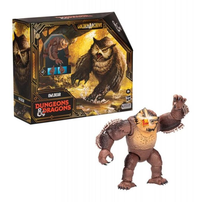 Hasbro Figura Dicelings Dungeons & Dragons Oso Búho del Archivo Dorado 15 cm Coleccionable 2 Hasbro Figura Dicelings Dungeons & Dragons Oso Búho del Archivo Dorado 15 cm Coleccionable 2
