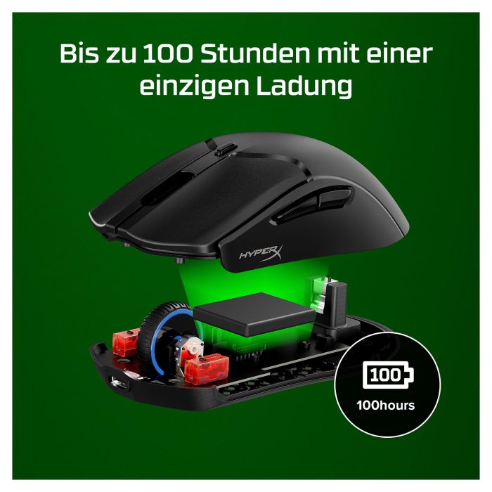 HyperX 7D388AA Ratón Gaming Inalámbrico Pulsefire Haste 2 Mini Ultraligero Compacto Negro HyperX 7D388AA Ratón Gaming Inalámbrico Pulsefire Haste 2 Mini Ultraligero Compacto Negro