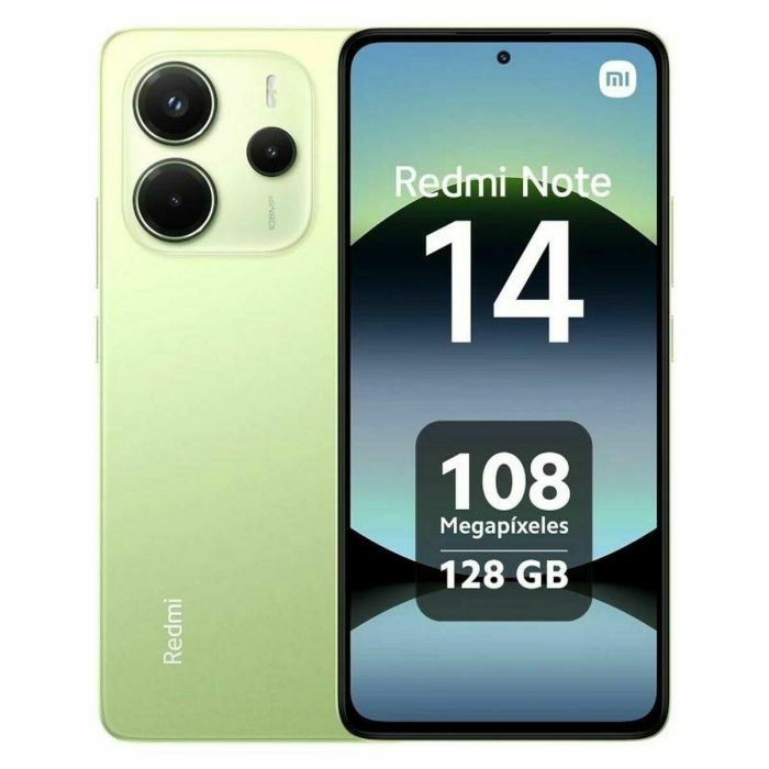 Xiaomi Redmi Note 14 6.67" 128GB 6GB RAM 108MP 5500mAh Verde - Dual SIM 4G 19 Xiaomi Redmi Note 14 6.67" 128GB 6GB RAM 108MP 5500mAh Verde - Dual SIM 4G 19