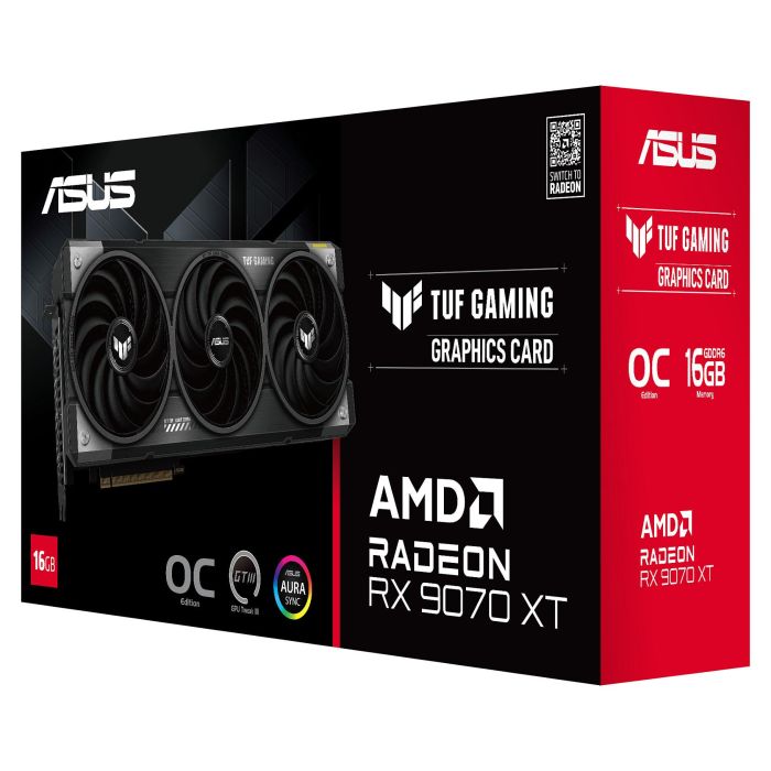 ASUS TUF Gaming Radeon RX 7900 XT OC Edition 16 GB GDDR6 Tarjeta Gráfica (TUF-RX9070XT-O16G-GAMING) 2