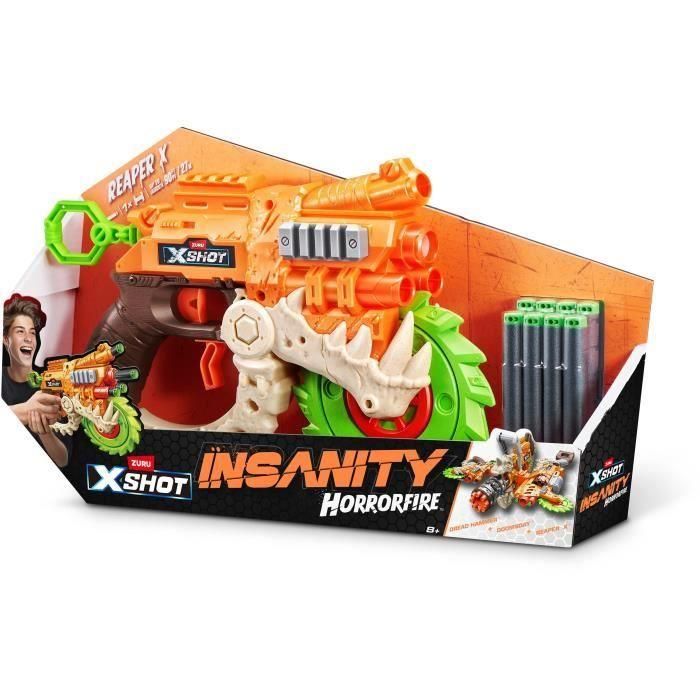 Pistola insanity horrorfire reaper-x, inlcuye 8 dardos 3 Pistola insanity horrorfire reaper-x, inlcuye 8 dardos 3