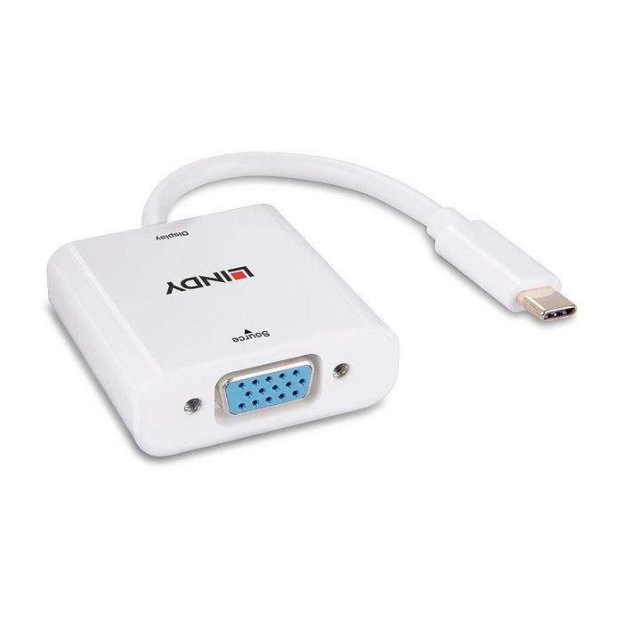 Adaptador USB C a VGA LINDY 43355 2 Adaptador USB C a VGA LINDY 43355 2