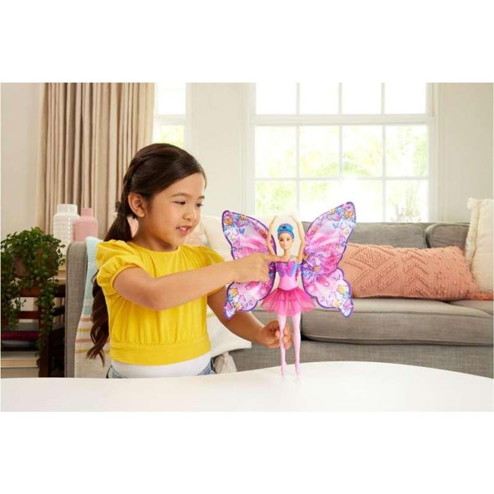 Barbie-De bailarina a mariposa-Muñeca transformación 2 en 1 HXJ10 2 Barbie-De bailarina a mariposa-Muñeca transformación 2 en 1 HXJ10 2