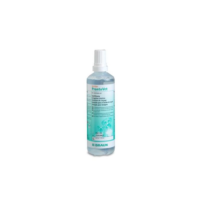 B. Braun Prontovet Solución de Irrigación para Heridas 350 mL - Betaina y Polihexanida para Lavado y Descontaminación