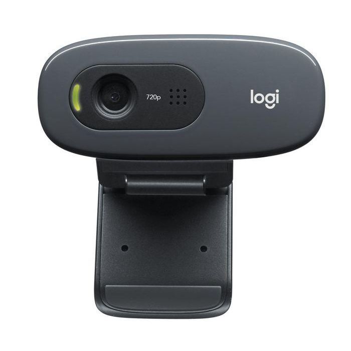 Logitech C270 Webcam HD 720p con Micrófono Integrado y Ajuste de Luz para Videollamadas Claras 1