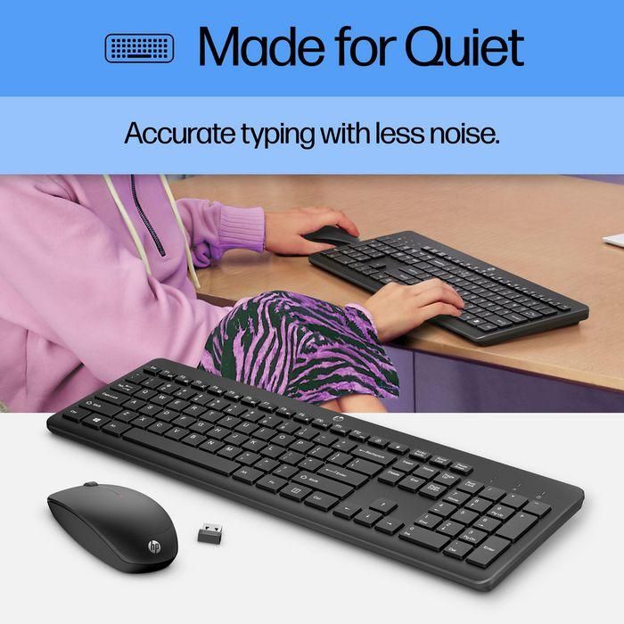 HP 230 Wireless Mouse and Keyboard Combo - DEN 14 HP 230 Wireless Mouse and Keyboard Combo - DEN 14
