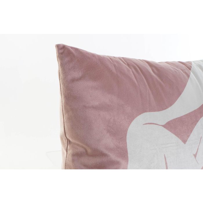 DKD Home Decor Cojín Scandi de Poliéster 45x45x5 cm, Lila y Blanco, con Cremallera, Gramaje 380 (4 Unidades) 1 DKD Home Decor Cojín Scandi de Poliéster 45x45x5 cm, Lila y Blanco, con Cremallera, Gramaje 380 (4 Unidades) 1