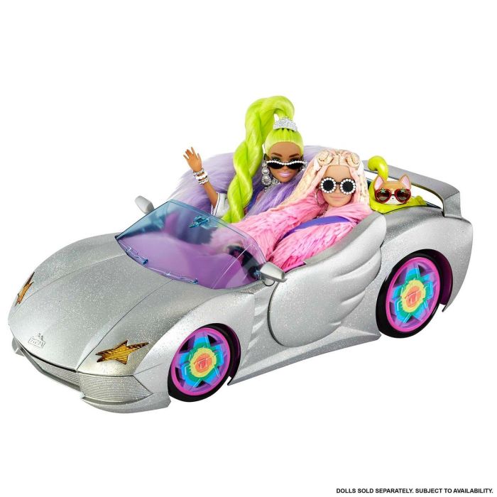 Muñeca Barbie Extra Coche Hdj47 Mattel 3