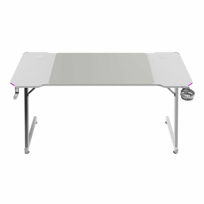 Mesa de Escritorio Gaming Mars Gaming ERGO Blanco 140 x 60 cm 1