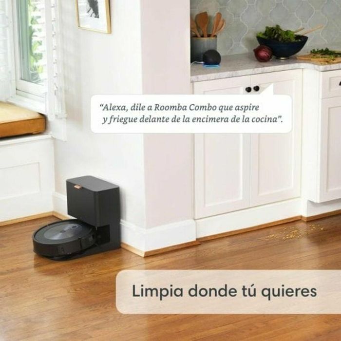 Aspiradora robot - IROBOT J557640 J5+ Roomba Combo - 360 ml - Espresso 1 Aspiradora robot - IROBOT J557640 J5+ Roomba Combo - 360 ml - Espresso 1