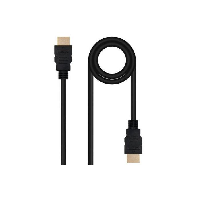 Nanocable 10.15.3803 Cable HDMI 2.0 4K@60Hz 18Gbps Macho-Macho, 3m, Negro. Compatible HDR, 3D y ARC Nanocable 10.15.3803 Cable HDMI 2.0 4K@60Hz 18Gbps Macho-Macho, 3m, Negro. Compatible HDR, 3D y ARC