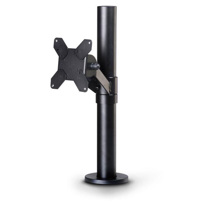 Ergonomic Solutions Soporte de Pantalla SpacePole ergonómico ajustable para POS 15.7", Ø 97 mm, Negro