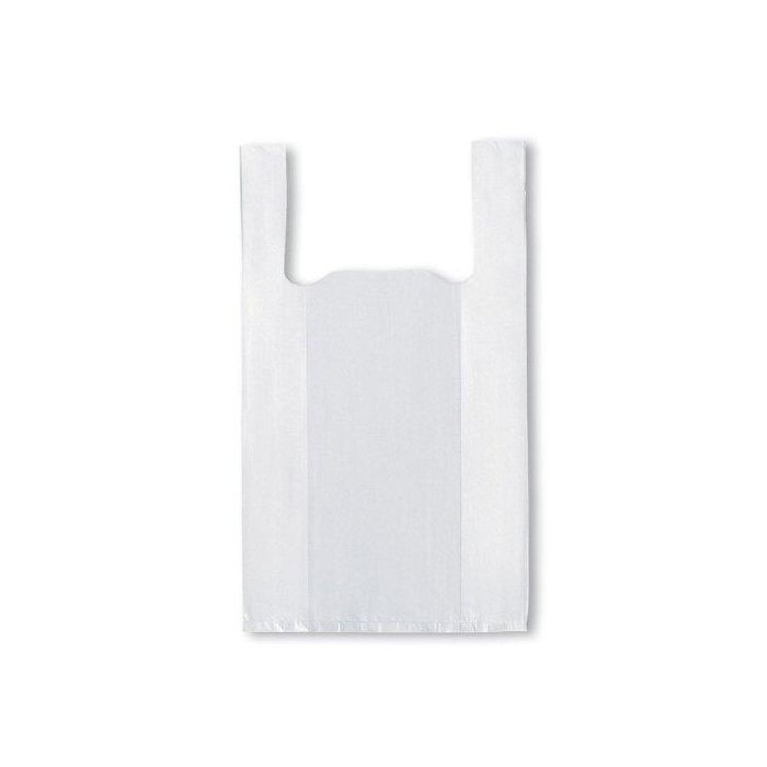 Bolsa Camiseta Blanca Normativa Une 60X70 Cm Paquete De 50 (Galga 200)