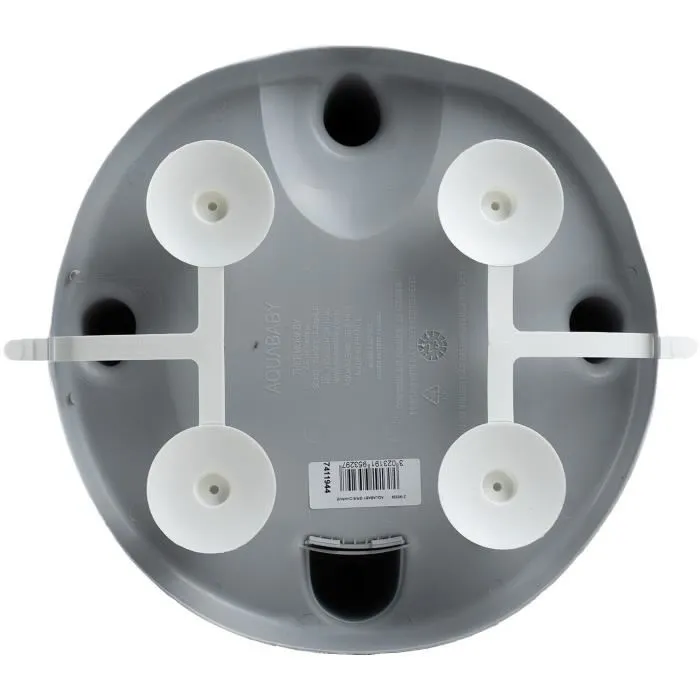 THERMOBABY Anillo de Baño Aquababy Gris Charme para Bebé con Juguetes Educativos y Ventosas de Seguridad 1 THERMOBABY Anillo de Baño Aquababy Gris Charme para Bebé con Juguetes Educativos y Ventosas de Seguridad 1