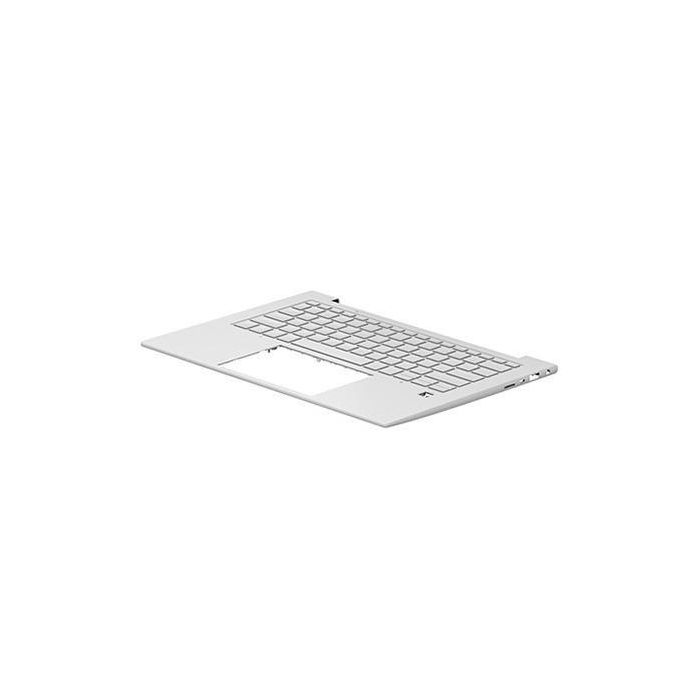 HP Tapa Superior con Teclado Retroiluminado para Modelos con Gráficos Dedicados, Lector de Tarjetas Inteligentes Incluido