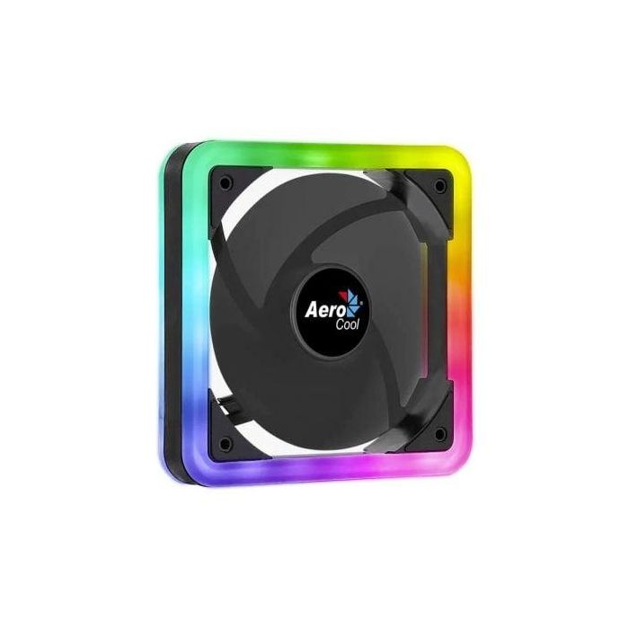 Aerocool EDGE14 Ventilador PC Edge RGB Direccionable 12cm, Iluminación Doble Anillo, Antivibración, requiere espacio 14cm Aerocool EDGE14 Ventilador PC Edge RGB Direccionable 12cm, Iluminación Doble Anillo, Antivibración, requiere espacio 14cm