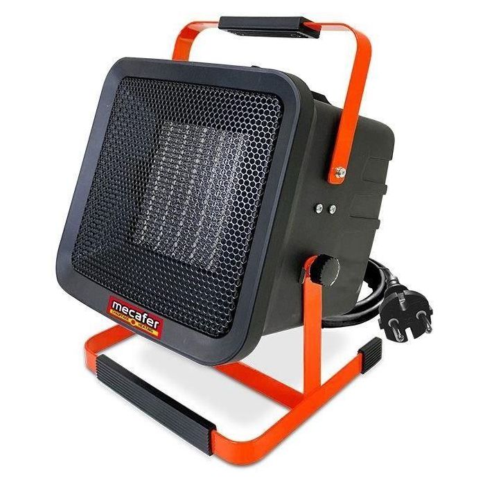 Calefactor para obra - MECAFER - MH3000C - 3000 W - 2 velocidades Calefactor para obra - MECAFER - MH3000C - 3000 W - 2 velocidades