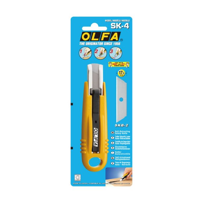 Olfa Cutter De Seguridad Sk-4 Cuchilla De 18 mm 3 Olfa Cutter De Seguridad Sk-4 Cuchilla De 18 mm 3