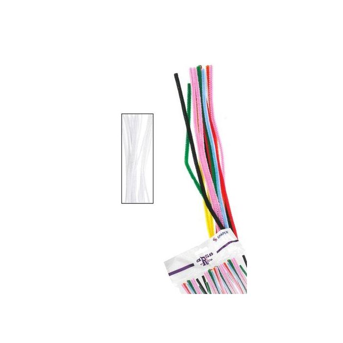 Limpia Pipas Varilla Blanco 30 Cms. Bolsa De 40 (Set de 12)