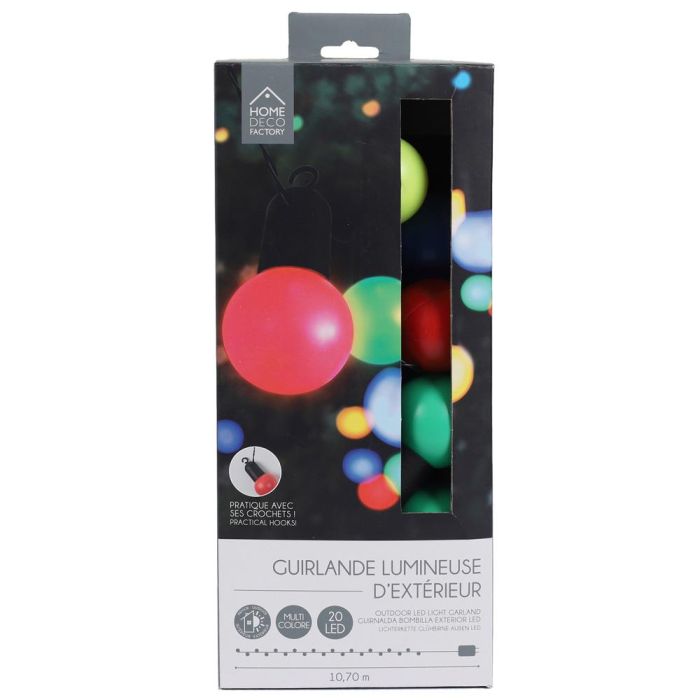 Guirnalda Exterior 20 Led Colo Home Deco Factory 0 Guirnalda Exterior 20 Led Colo Home Deco Factory 0