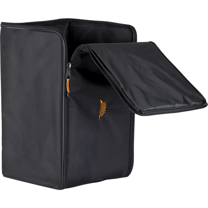 TOBAGO Funda Cajón ACAJ35 (500 X 300 X 300 Mm) Negro Poliester 600D con Acolchado 15mm Nylon 300D para Protección 3