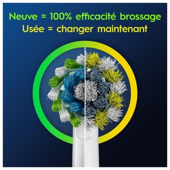 Cabezales de cepillo de dientes Oral-B Pro Cross Action, pack de 3 unidades 3 Cabezales de cepillo de dientes Oral-B Pro Cross Action, pack de 3 unidades 3