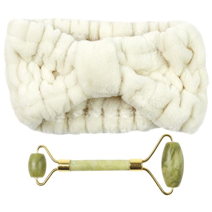 Cosmetic Club Masajeador Facial Jade Pour Elle con Banda para Maquillaje 1