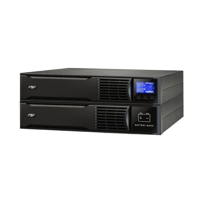 FSP Eufo 3K Rack/Tower Line-interactive UPS 3000VA 2700W 8xIEC 6x12V/9Ah Batterie 1