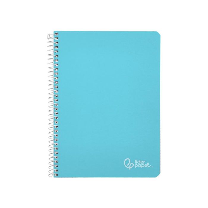 Cuaderno Espiral Liderpapel Din A5 Witty Tapa Dura 80H 90 gr Cuadro 4 mm Con Margen Color Azul 5 unidades 1