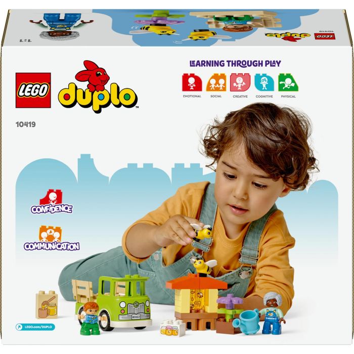 LEGO Duplo 10419 Cuidado de Abejas y Colmenas - Set de Construcción de Aprendizaje con Abejas, Colmena y Camión para Niños +2 años 4